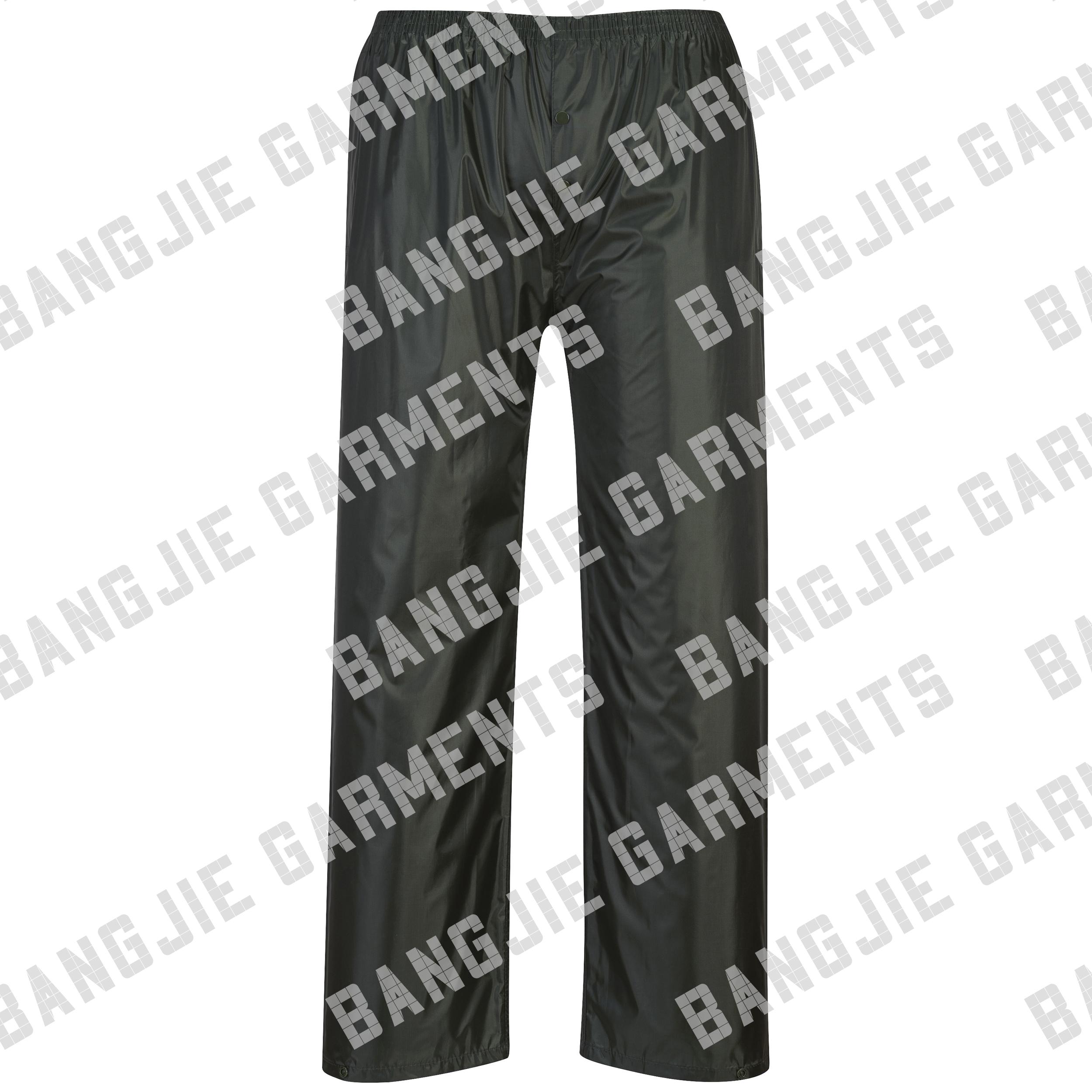 polyester/PVC Rain Trousers